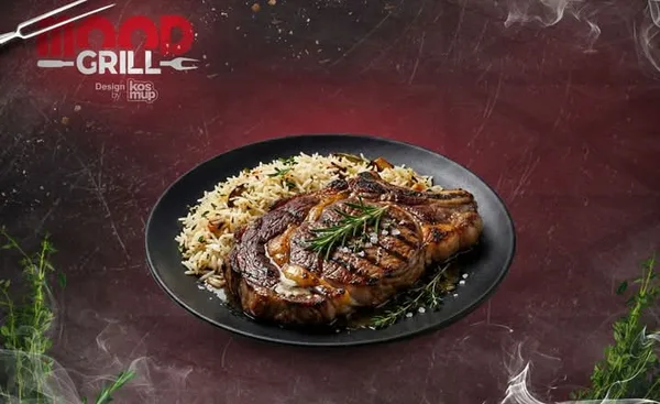 Assiette entrecôte grillée