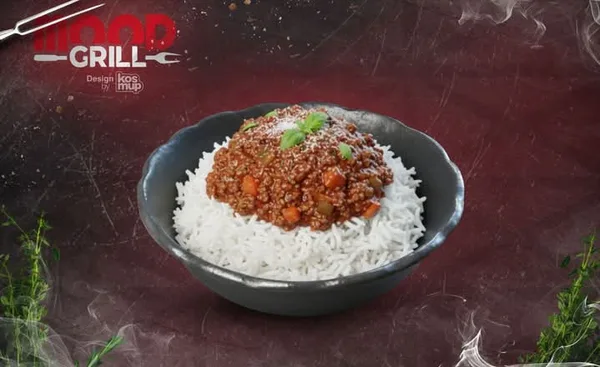 Riz bolognaise
