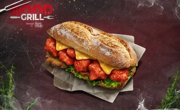 Baguette tandoori