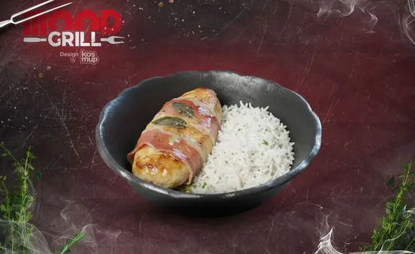 Assiette escalope saltimbocca