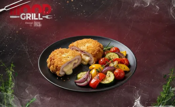 Assiette cordon bleu