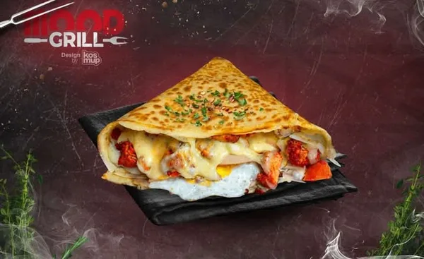 Crêpe tandoori